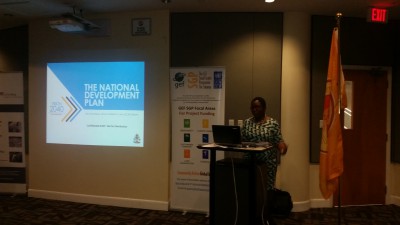 The National Development Plan presenting at the Inter-American Development Bank Civil Society event. 