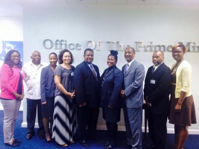 NDP team met with members of the Bahamas Trade Commission and Ministry of Financial Services