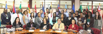  NDP participate in a regional capacity building seminar on trade policy and trade and investment promotion in Guyana 